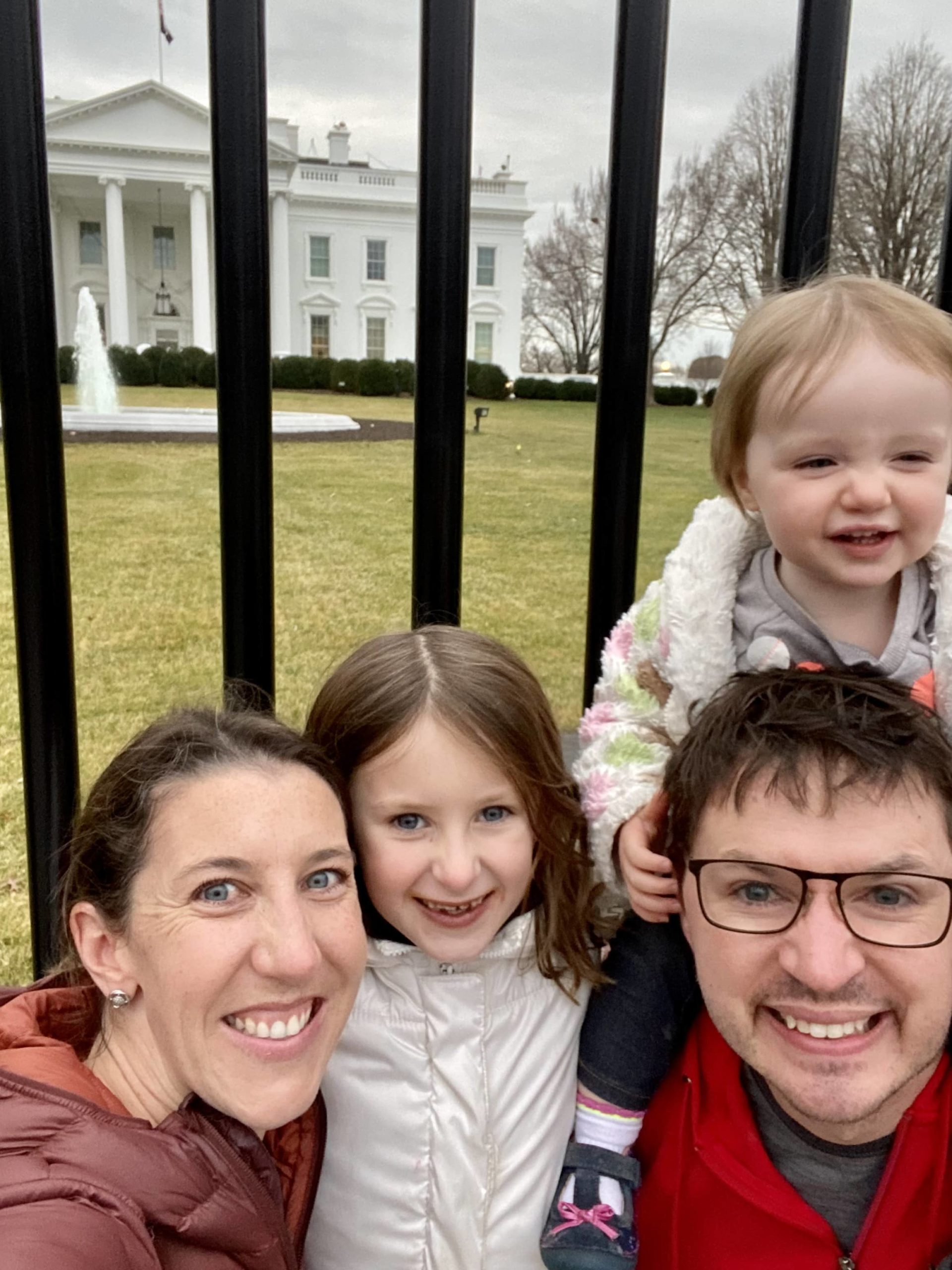 At the White House