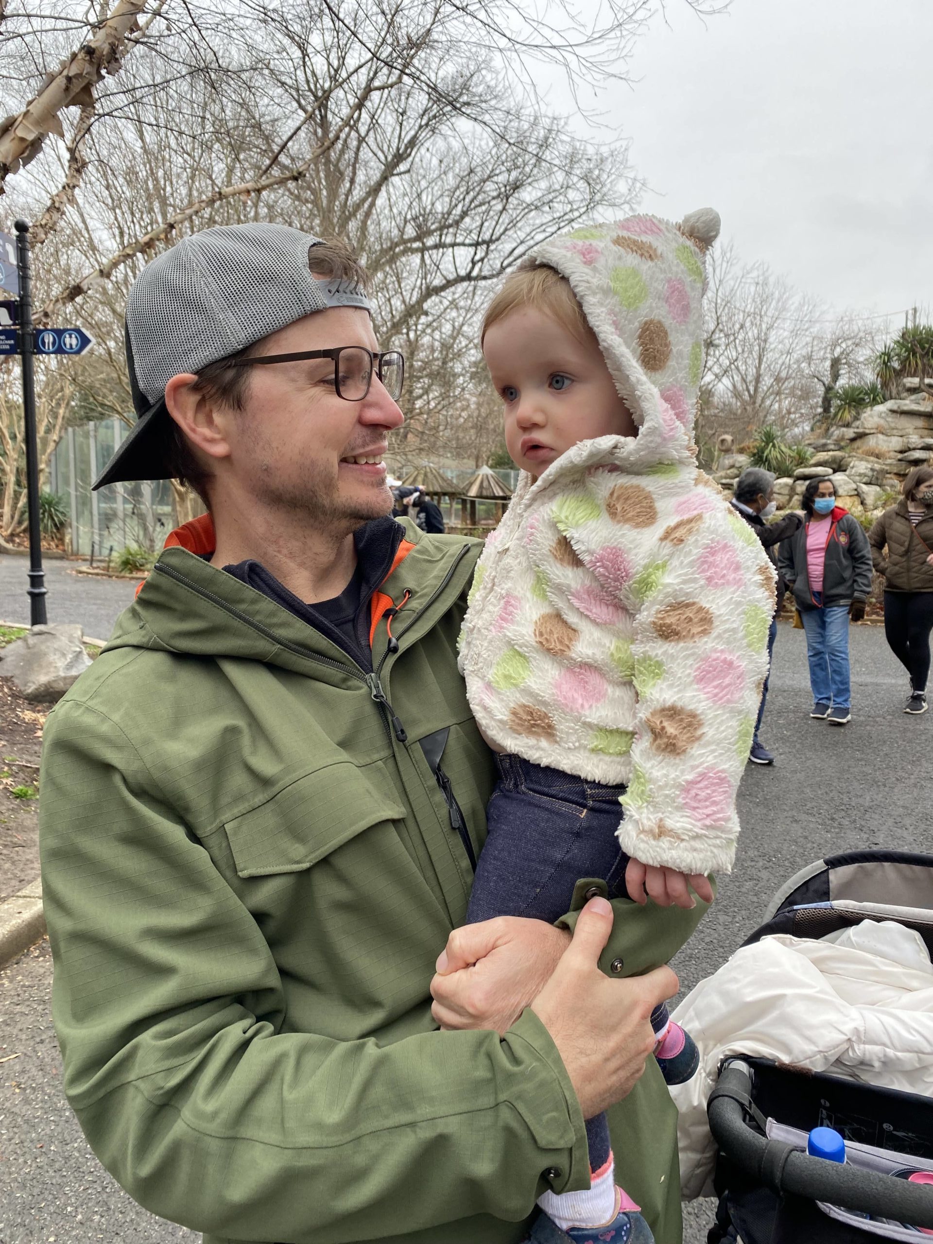 Luke and Mercy at the Zoo