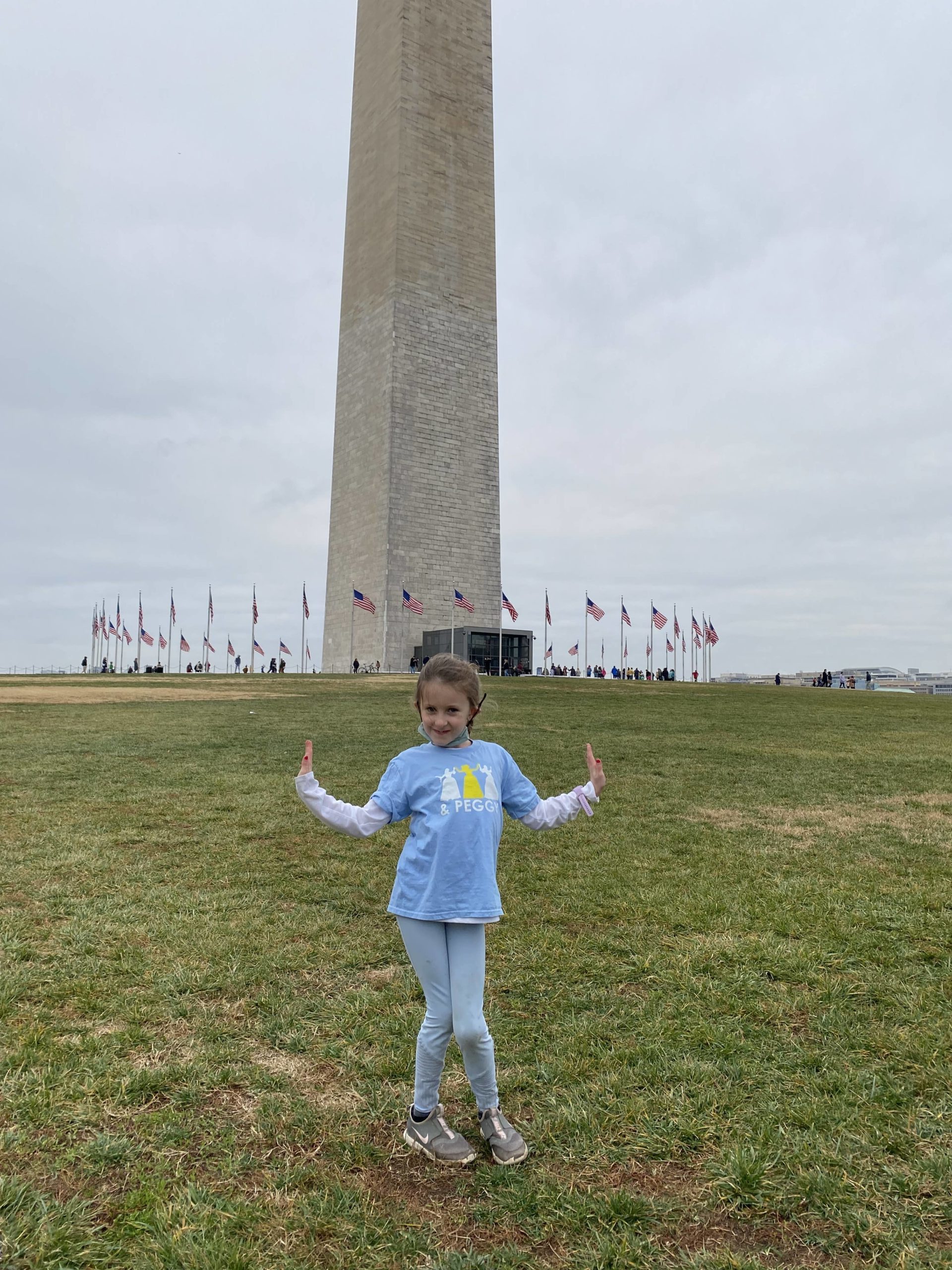 Rosie and the Washington Monument