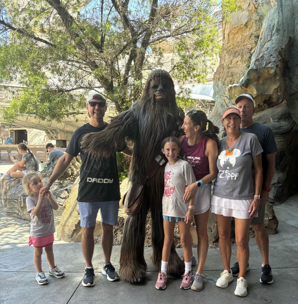 We met a wookie