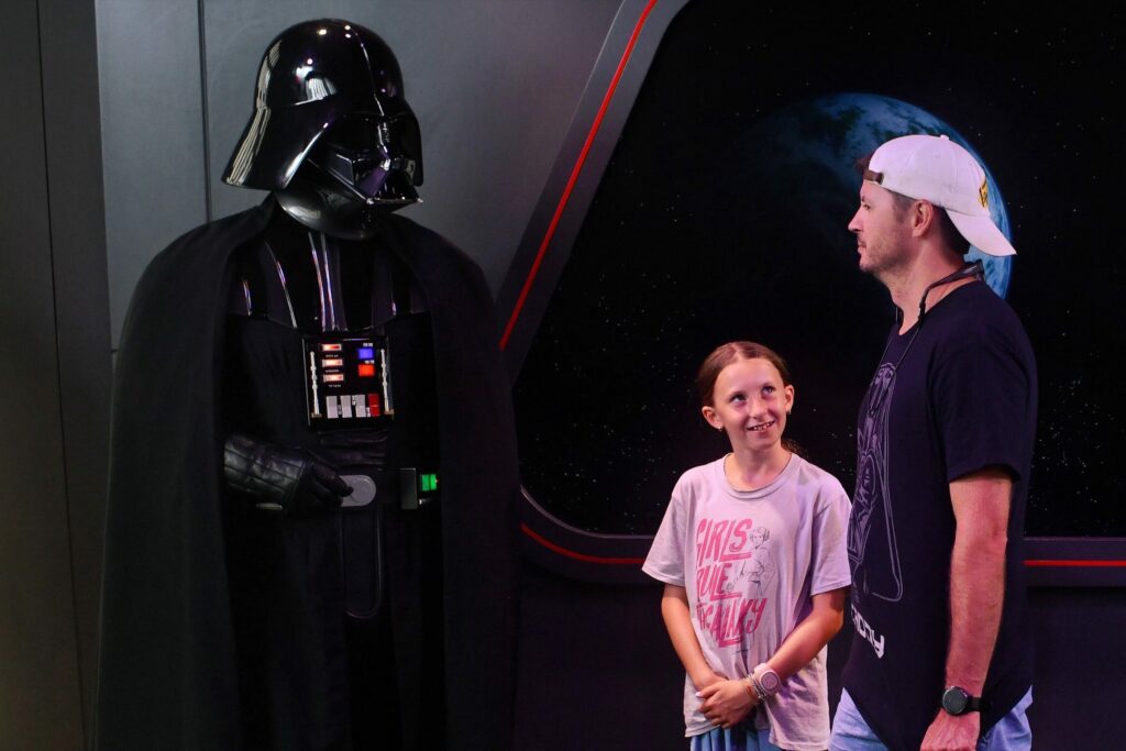 I got to meet Darth Vader!