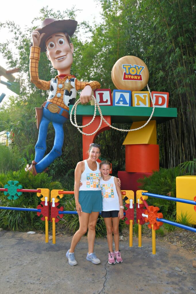 Entering Toy Story Land