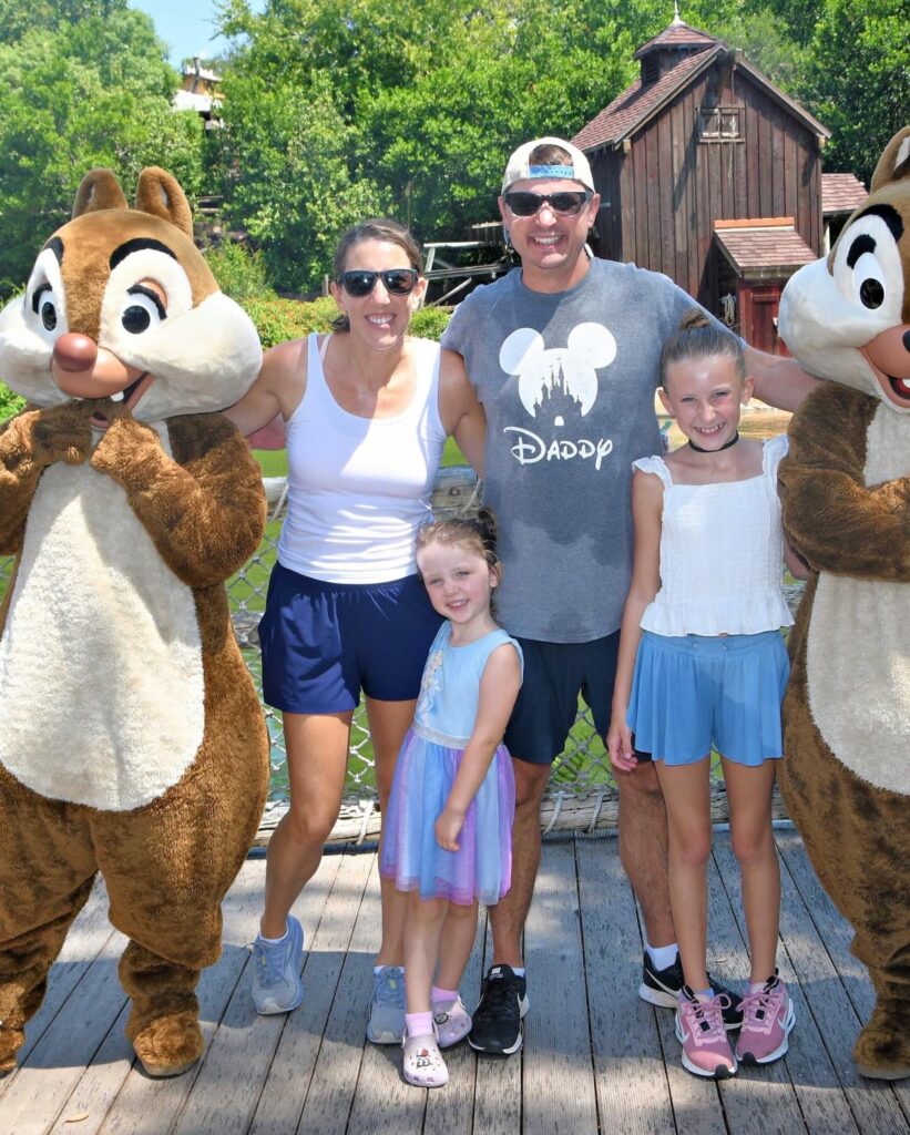 All of us with Chip and Dale