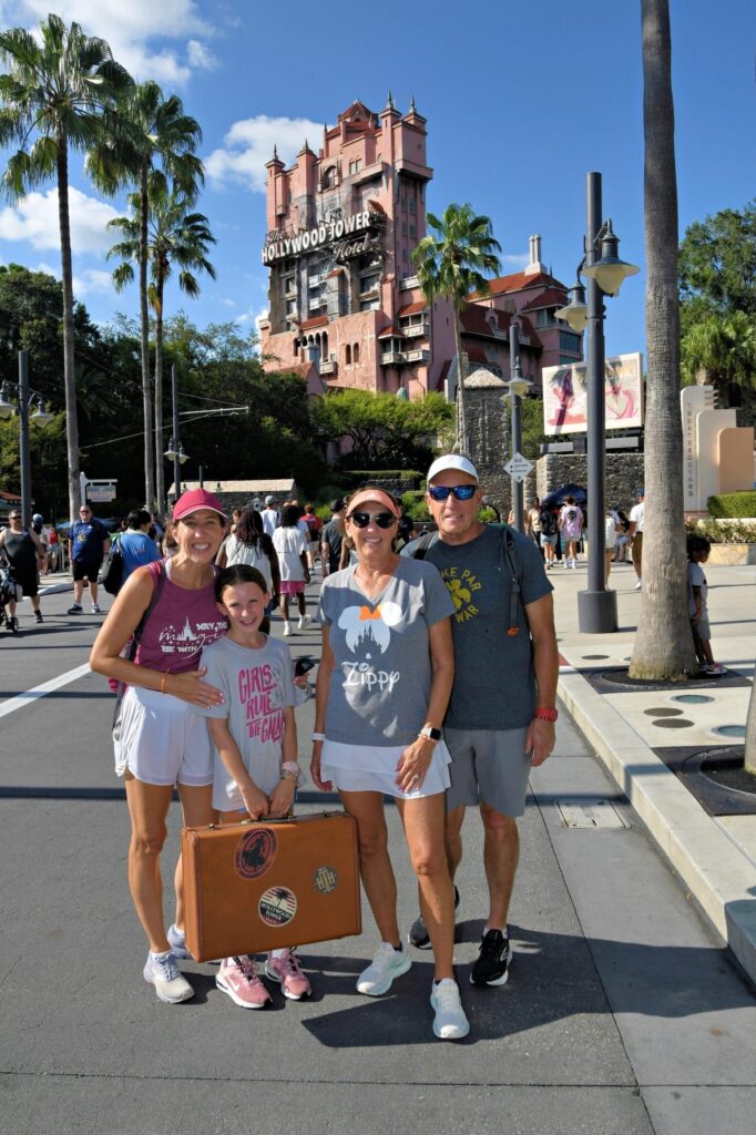 With Zippy and Poppa at Hollywood Studios