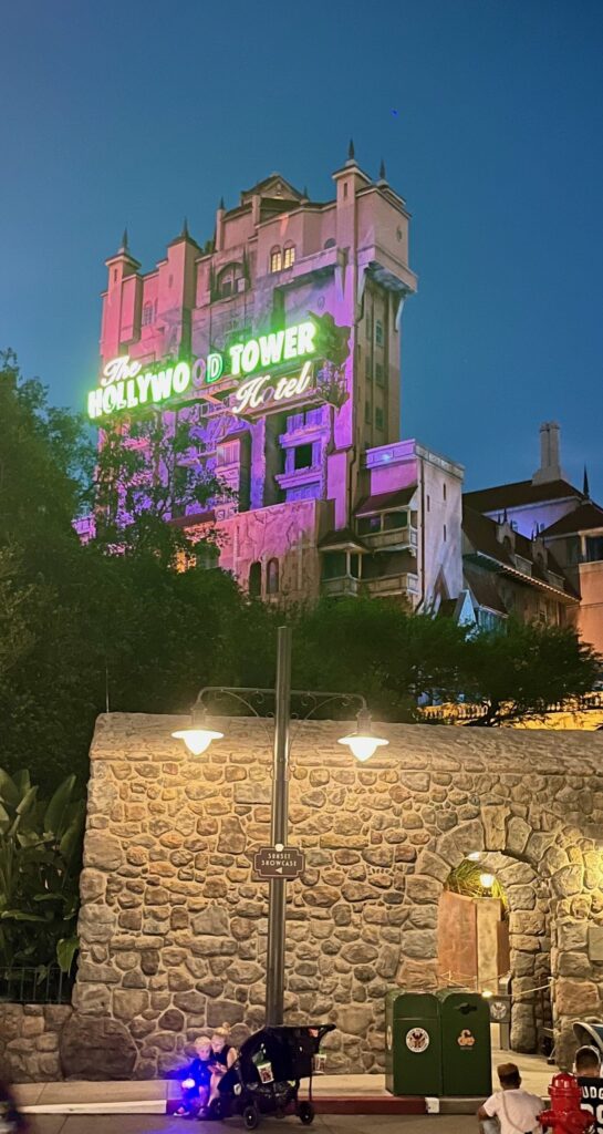 Hollywood Tower of Terror ride