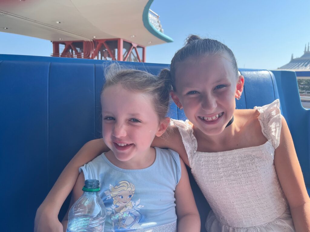 Sisters on the People Mover