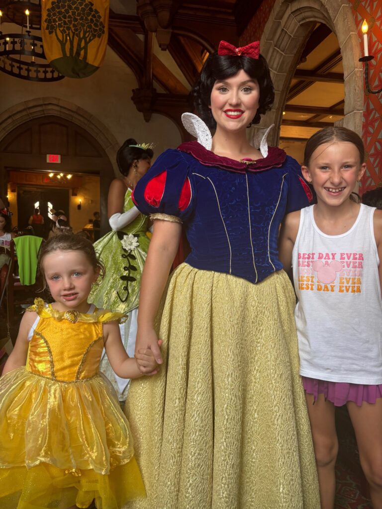 Rosie, Mercy, and Snow White